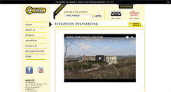 Desktop Screenshot of nitrex-explosives-engineering.com